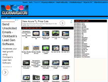 Tablet Screenshot of clicknavigatori.net